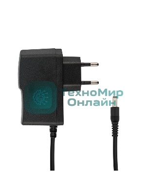 Источник питания Rexant 110-220 V AC/12 V DC 1 А 12 W с DC разъемом подключения 5.5х2.1, без влагозащиты (IP23)