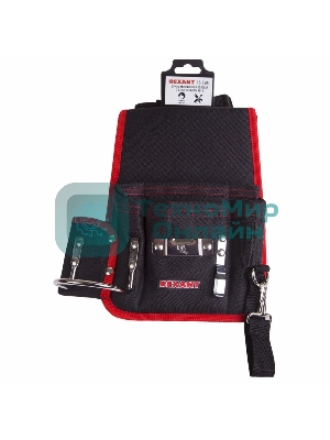 Сумка монтажника поясная с 5 отделениями Rexant RE-5