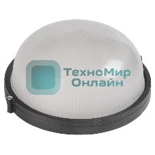 Светильник IEK LNPP0-1301-1-060-K02 НПП1301 черный/круг 60Вт IP54 ИЭК