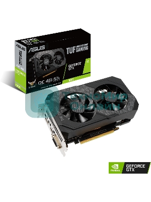Видеокарта Asus TUF-GTX1650-O4GD6-P-V2-GAMING PCI-E NVIDIA GeForce GTX 1650 4096Mb 128 GDDR6 1635/12000 DVIx1 HDMIx1 DPx1 HDCP Ret