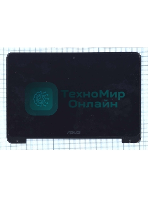 Модуль (матрица + тачскрин) для Asus TP200SA EeeBook E205SA черный с рамкой