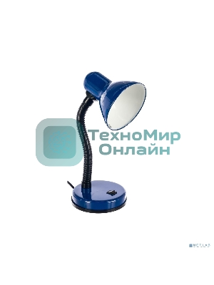 Camelion KD-301 С06 синий (Светильник настольный,230V 60W)