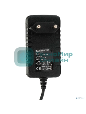 Блок питания Gembird NPA-AC11, 5В/2А, 1 штекер 5,5х2,5мм