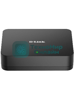 Коммутатор D-Link DGS-1005A Unmanaged Switch 5x1000Base-T, plastic case