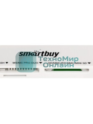 Картридер Smartbuy белый (SBR-717-W)