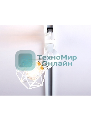 Трековый однофазный светильник Ambrella light GL5001 WH белый E27 max 40W D92*163