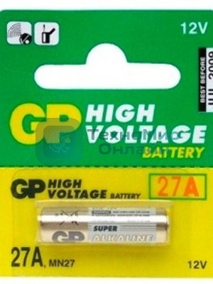 Батарейка GP 27A-BC1 (1 шт. в уп-ке)