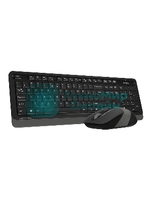 Комплект клавиатура+мышь A4Tech FStyler FG1010 беспроводной, USB, 2000 DPI, чёрный