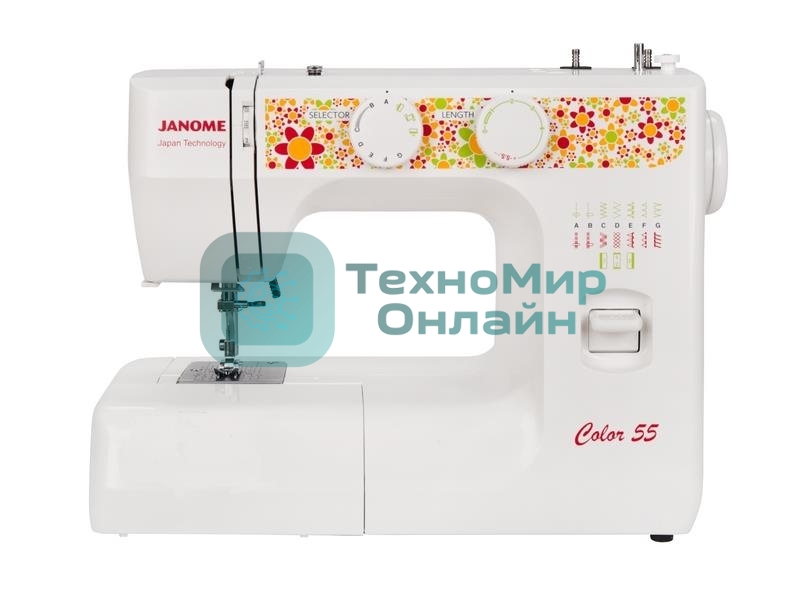 Швейная машина Janome Color 55 белый