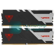 Оперативная память Patriot Viper Venom, DDR5, 32GB (2x16GB), 5600MHz, CL36, DIMM, с радиаторами, RGB, черный