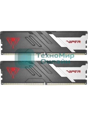 Оперативная память Patriot Viper Venom, DDR5, 32GB (2x16GB), 5600MHz, CL36, DIMM, с радиатором, черный
