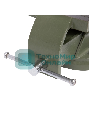 Тиски слесарные Сибртех 125 мм, стальные, поворотные