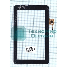 Сенсорное стекло (тачскрин) QSD 702-09017-03, черное