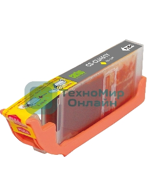 Картридж струйный Cactus CS-CLI451BK/M/C/Y черный/голубой/желтый/пурпурный набор (40.8мл) для Canon MG6340/5440/IP7240