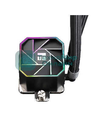 Система жидкостного охлаждения Thermalright Aqua Elite 240 V3 (240мм, Black, ARGB/ Fans: 2x120мм, 66.17CFM, 25.6dBA, 1500RPM/ Pump height 53mm, 23dBA, 3300RPM, Rad thickness 27mm/ S: 1700, 1200, 20XX, 115X, AM5, AM4)