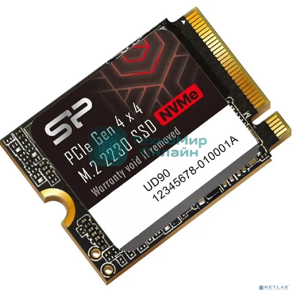 Накопитель SSD Silicon Power PCIe 4.0 x4 500Gb SP500GbP44UD9007 M-Series UD90 M.2 2280