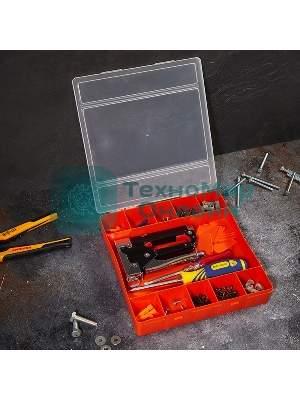 Ящик пластиковый для инструмента PROconnect, 245х258х45 мм