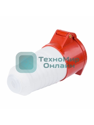 Розетка Rexant 215 переносная 3Р+РЕ+N 16А 380В IP44