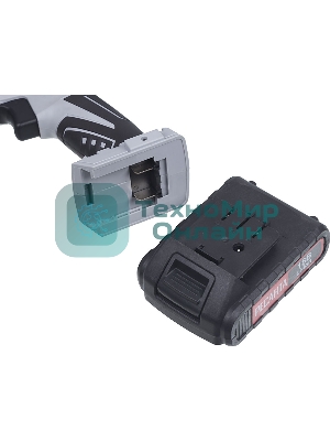 Дрель-шуруповерт Ресанта ДА-18-2ЛК-У, 18 В, 2 Ач, 50 Нм, щеточный