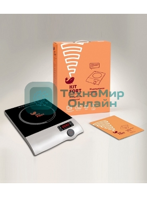 Плита электрическая Kitfort КТ-108 черный (настольная)