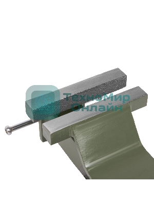 Тиски слесарные Сибртех 125 мм, стальные, поворотные