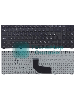 Клавиатура для ноутбука DNS K580S черная с рамкой