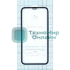 Защитное стекло 6D для Apple iPhone X/XS черный