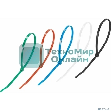 Хомут кабельный Rexant 4.8х300 нейл. разноцвет. (уп. 25 шт)