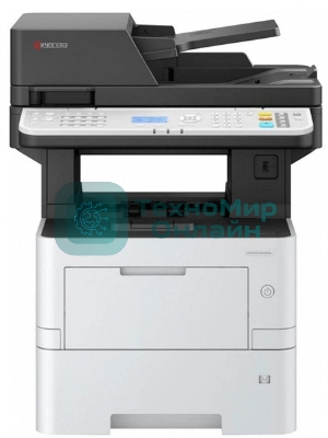 МФУ лазерное Kyocera Ecosys MA4500x (110C133NL0/110C133DZ0), A4, ч/б, печ. до 45 стр/мин., скан. до 60 стр/мин. (ч/б) 40 стр/мин (цвет.), 1200 x 1200 dpi (печать) 600 x 600 DPI (скан.), USB, RJ-45
