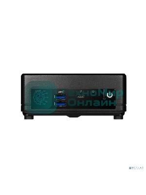 Неттоп MSI Cubi 5 1M-464BRU Core 3 100U (1.2) Graphics CR без ОС 2xGbitEth WiFi BT черный (936-B0A821-464)