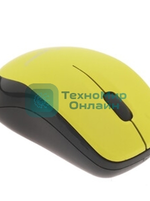 Мышь беспроводная Gembird MUSW-360-LM желтый, 1000 dpi, радиоканал, USB, кнопки - 3