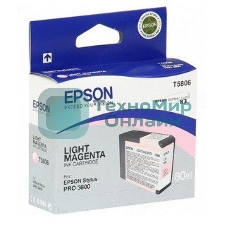 Картридж струйный Epson C13T580600 для Stylus Pro 3800 80 мл light magenta