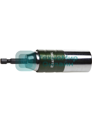 Головка KRAFTOOL EXPERT 26397-21 Cr-V E 1/4'' 21мм