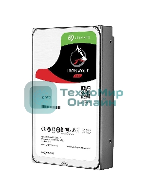 Жесткий диск Seagate Ironwolf ST12000VN0008, 12Tb SATA 6.0Gb/s, 7200 rpm, 256mb buffer, 3.5