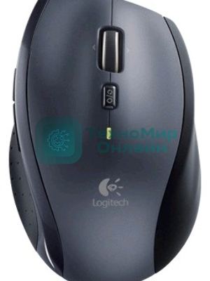 Мышь беспроводная Logitech M705 черный, 1000 dpi, радиоканал, USB, кнопки - 7
