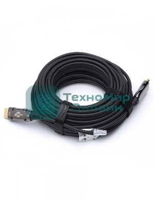 Кабель HDMI 20 м (HIGH speed, Metal gold, Optical) 8K VER 2.1 Кабель HDMI 20 м (HIGH speed, Metal gold, Optical) 8K VER 2.1