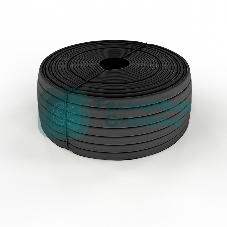 Трубка кембрик ТВ-40 ПВХ Rexant черный, Ø 10 мм