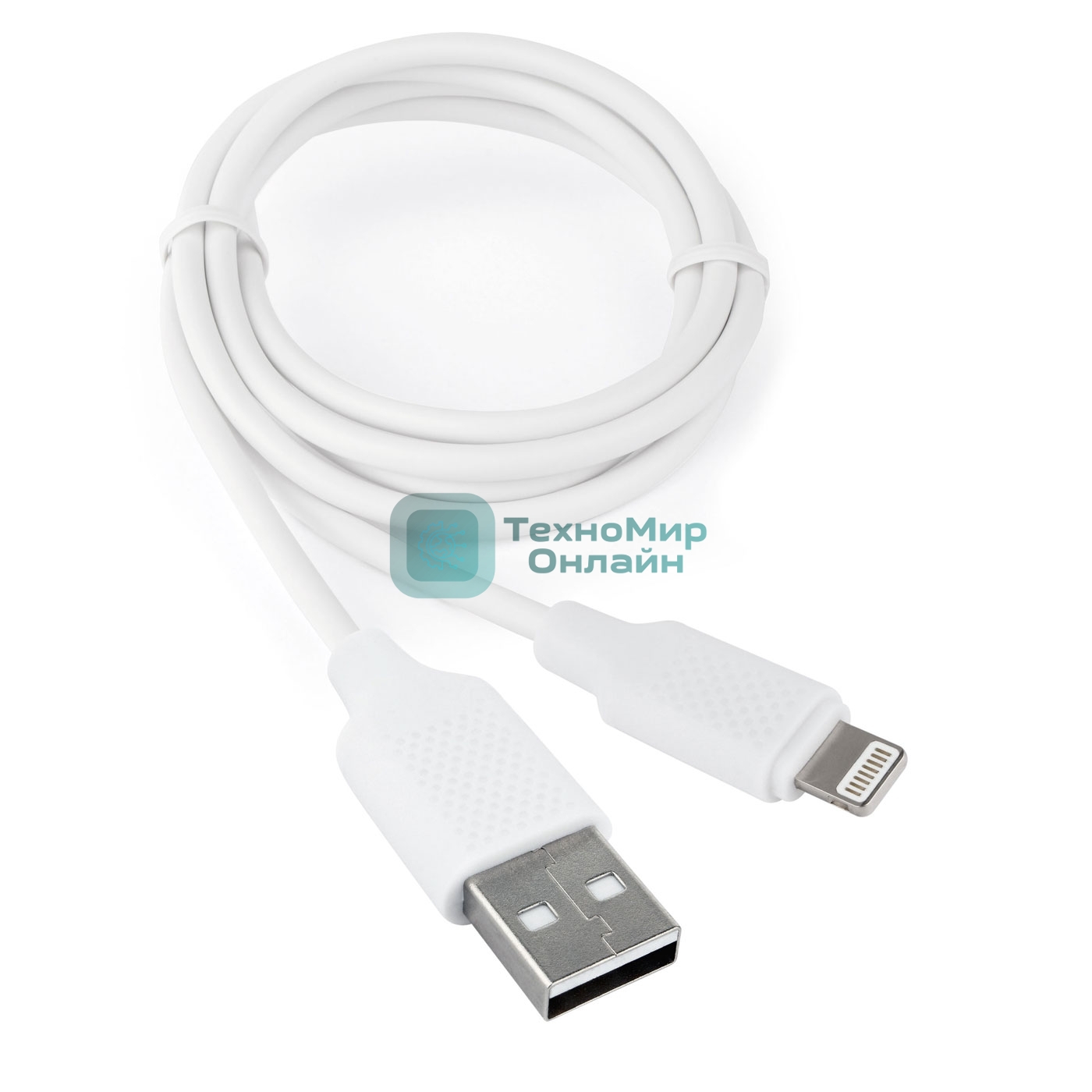Кабель Cablexpert для Apple CCB-USB-AMAPO2-1MW, AM/Lightning, издание Classic 0.2, 1м, белый, блистер