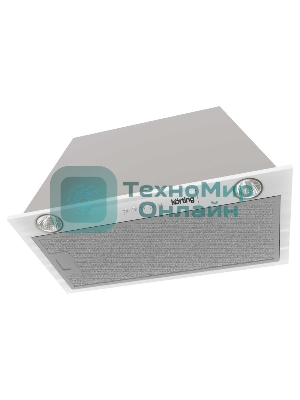 Вытяжка встраиваемая Korting KHI 6530 X нержавеющая сталь, 60 см, 450 куб. м/ч, 52 дБ