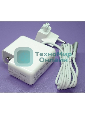 Блок питания (сетевой адаптер) для ноутбуков Apple 16.5V 3.65A 60W MagSafe L-shape REPLACEMENT