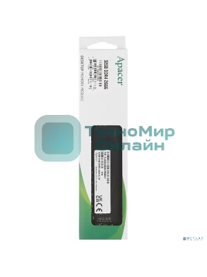 Оперативная память Apacer, DDR4, 32GB (1x32GB), 2666MHz, CL19, DIMM