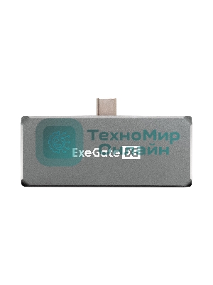 USB-концентратор 5-в-1 ExeGate DUB-31C/PD/HA (кабель-адаптер USB Type-C --> 1xUSB3.0 + Type-C DATA (480Mb/s) + PD 100W + HDMI 4K@30Hz + Audio, Plug&Play, подходит для iPad Pro и мобильных телефонов, серый)
