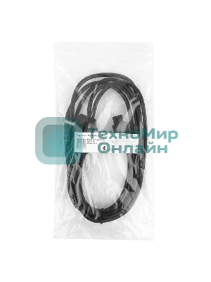 Кабель питания для ноутбуков Gembird/Cablexpert, 3м, Schuko- C5, 10А (PC-186-ML12-3M)