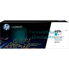 Картридж лазерный HP 659A W2011A голубой для HP LJ M856/M776 (13000 стр.)