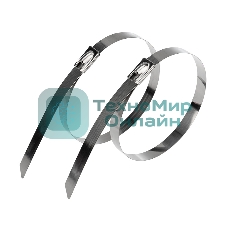 Хомут-стяжка стальная Rexant 100x4,6 мм, упаковка 50 шт.