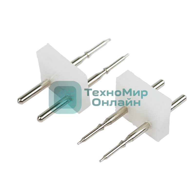 Разъем-иглы для соединения гибкого неона Neon-night 15х26мм на шнур/коннектор (цена за 1 шт.)