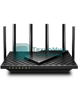Роутер TP-Link Archer AX73 AX5400 Dual Band Wireless Gigabit Router, 1.5 GHz Tri-Core CPU, 1 GE WAN + 4 GE LAN ports, 1× USB 3.0 Port, support 1024-QAM, OFDMA, MU-MIMO, Airtime Fairness, Beamforming, 160MHz Channel Width, come with HomeShieldTM, support Russia PPTP/L2TP/PPPoE