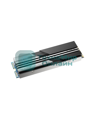 Накопитель SSD Netac NV5000, 1Tb, M.2 2280, PCIe 4.0 x4, NVMe, R/W 5000/4400, с радиатором