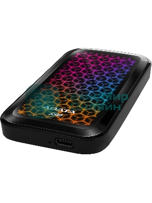 Внешний SSD ADATA SE770G, 1TB, USB 3.2 Gen 2 Type-C, R/W 1000/800, черный