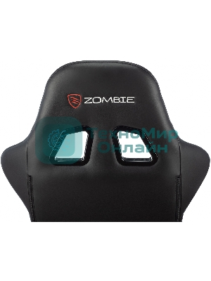 Кресло игровое Бюрократ Zombie Game Penta черный эко.кожа с подголов. крестов. пластик